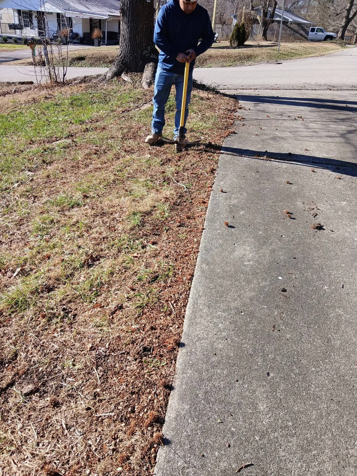 Concrete removal preparation